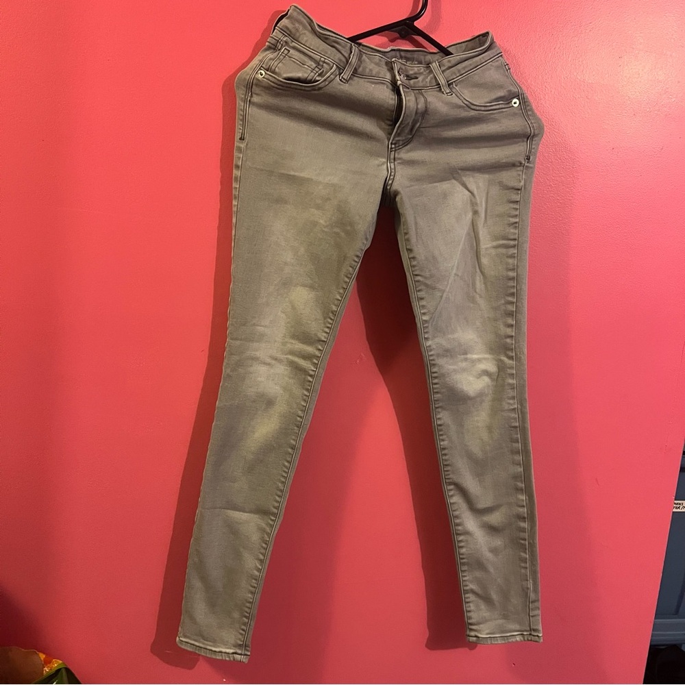 Old Navy Vtg Stylish Gray Skinny Jeans